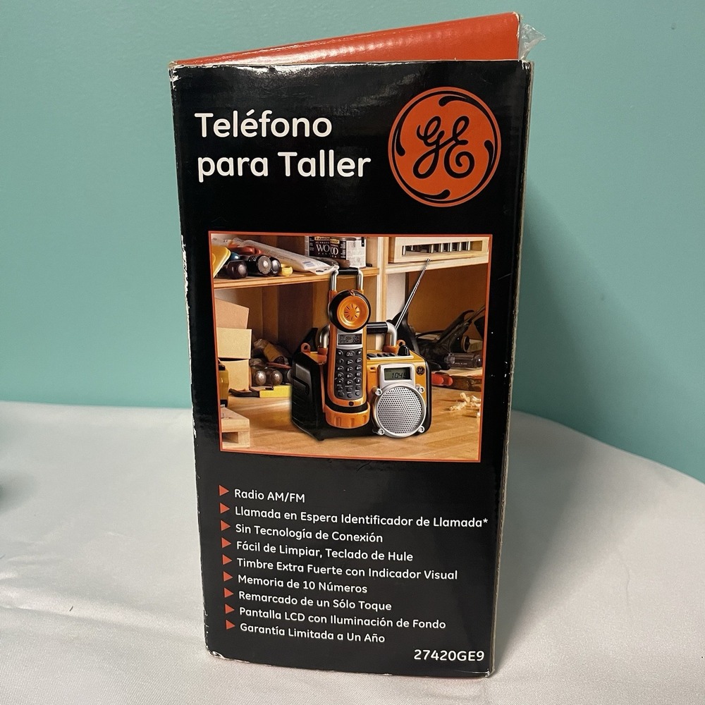 GE Shop Phone AM/FM Radio Call Waiting Caller ID BRAND NEW